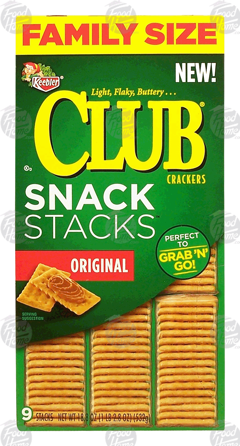Keebler&nbsp;Club&nbsp;original snack crackers, 9-stacks Full-Size Picture